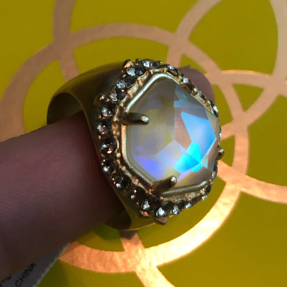 Kendra Scott Schuyler Dichroic Glass Ring - Picture 11 of 12